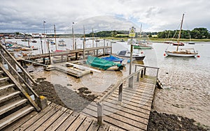 Jetty down to Woodbridge Quay