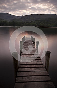 Jetty at dusk