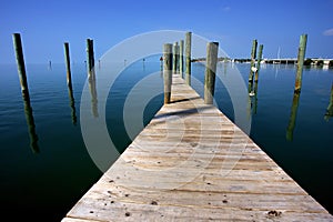 Jetty in key west