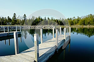 Jetty on Lake Huron