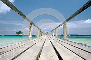 Jetty in Malaysia,Tioman,Malaysia