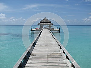 Jetty - the Maldives