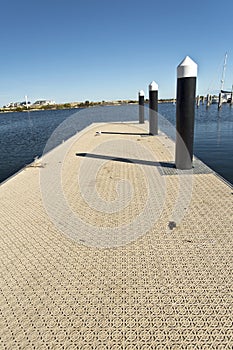 Jetty with a Modern Floor Cover