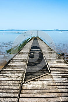 Jetty at Morecambe, Lancashire