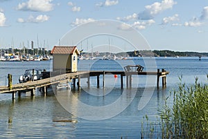 Jetty Nynashamn archipelago town