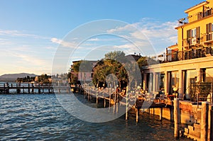 Jetty Port and Quay in Sirmione