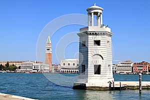 Jetty of San Giorgio Maggiore harbour, Italy