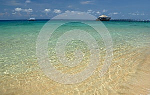 Jetty on Tioman Island, Malaysia