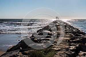 Jetty to Horizon Line