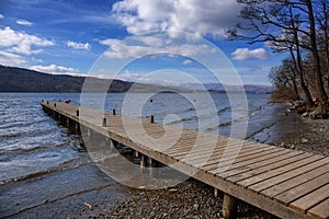 Jetty Windermere in the LakeDistrict