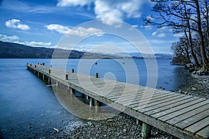 Jetty Windermere in the LakeDistrict