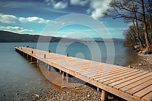 Jetty Windermere in the LakeDistrict