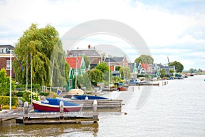 Jetty in Zaandam, Netherlands