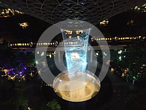 Jewel Changi Airport HSBC Rain Vortex photo