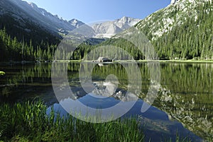 Jewel Lake in Colorado Rocky Mountains