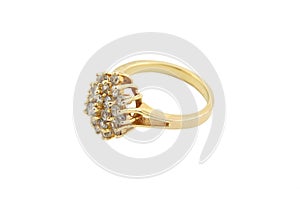 Jewelery gold ring