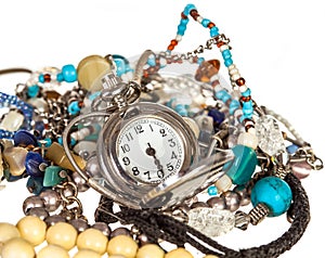Jewelery and pocket watch