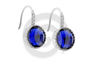 Jewelry earrings. Stainless steel