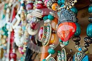 Jewelry at market