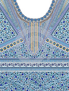 Jewelry Pattern Graphic Design For Clothing