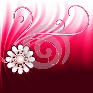 Jewelry red background