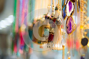 Jewelry for sale at the Grand Bazaar in Istanbul