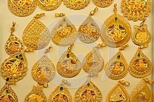 Jewelry store in Grand Bazaar in Istanbul