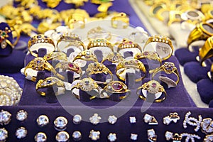 Jewelry Store with rings