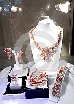 Jewelry store show-window