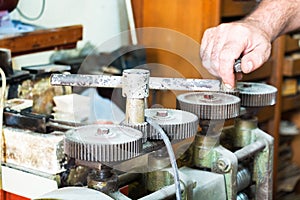 Jewerly laminator machine