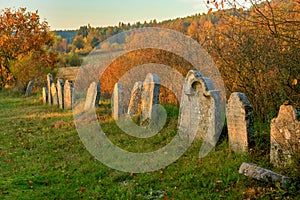 Jewisch cemetery, Stare mesto pod Landstejnem.