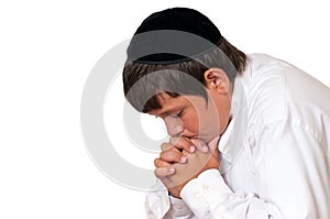 Jewish Boy Praying