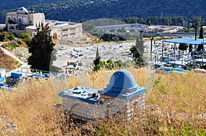 Jewish cemetery grave stone tombstone