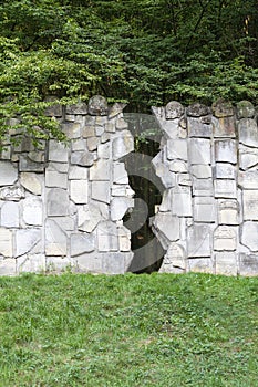 Jewish cemetery in Kazimierz Dolny, Wailing Wall, Czerniawy, Poland