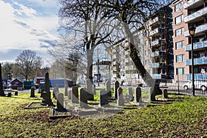 Jewish cemetery near Sofienberg Park, Oslo