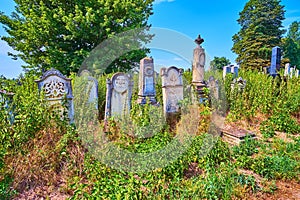 Jewish Cemetery on Zelena Street, Chernivtsi, Ukraine