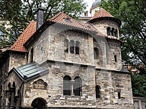 Jewish ceremonial hall in Prague near the Klausen synagogue, Czech republic