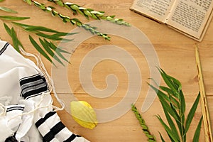 Jewish festival of Sukkot. Traditional symbols The four species: Etrog, lulav, hadas, arava.