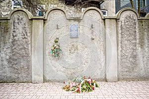 Jewish Ghetto Wall, Krakow, Poland