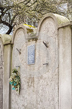 Jewish Ghetto Wall, Krakow, Poland