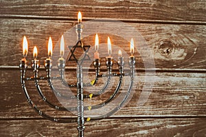 Jewish holiday symbol Hanukkah, the Jewish Festival of Lights