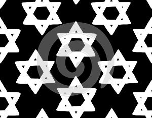 Jewish holiday symbol. Vector drawing