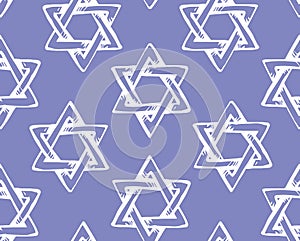 Jewish holiday symbol. Vector drawing