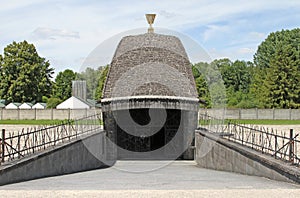 The Jewish Memorial at the Nazi Concentration Camp in Dachau, Germany