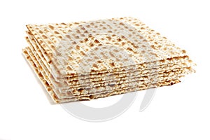 Jewish Passover holiday ritual food - matza