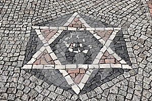 Jewish star symbol
