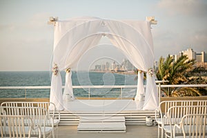 Jewish wedding chuppah