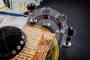 Jews worldwide unite in observance of this sacred holiday with red kosher wine a unleavened bread matzo