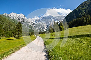 Jezersko, Slovenia mountain valley