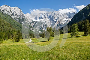 Jezersko, Slovenia mountain valley